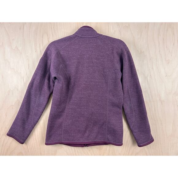 Patagonia Women’s Purple Full Zip Fleece Jacket Size M Outdoor Casual - Picture 4 of 9